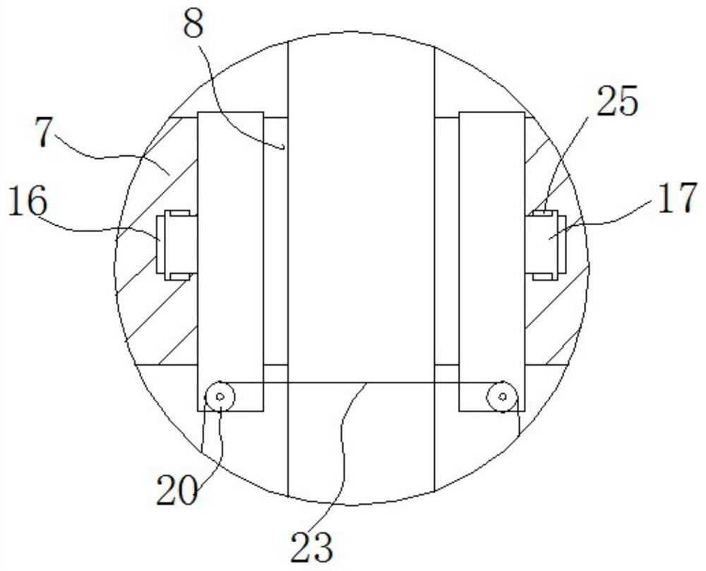 Side wheel anti-winding device for sweeping robot