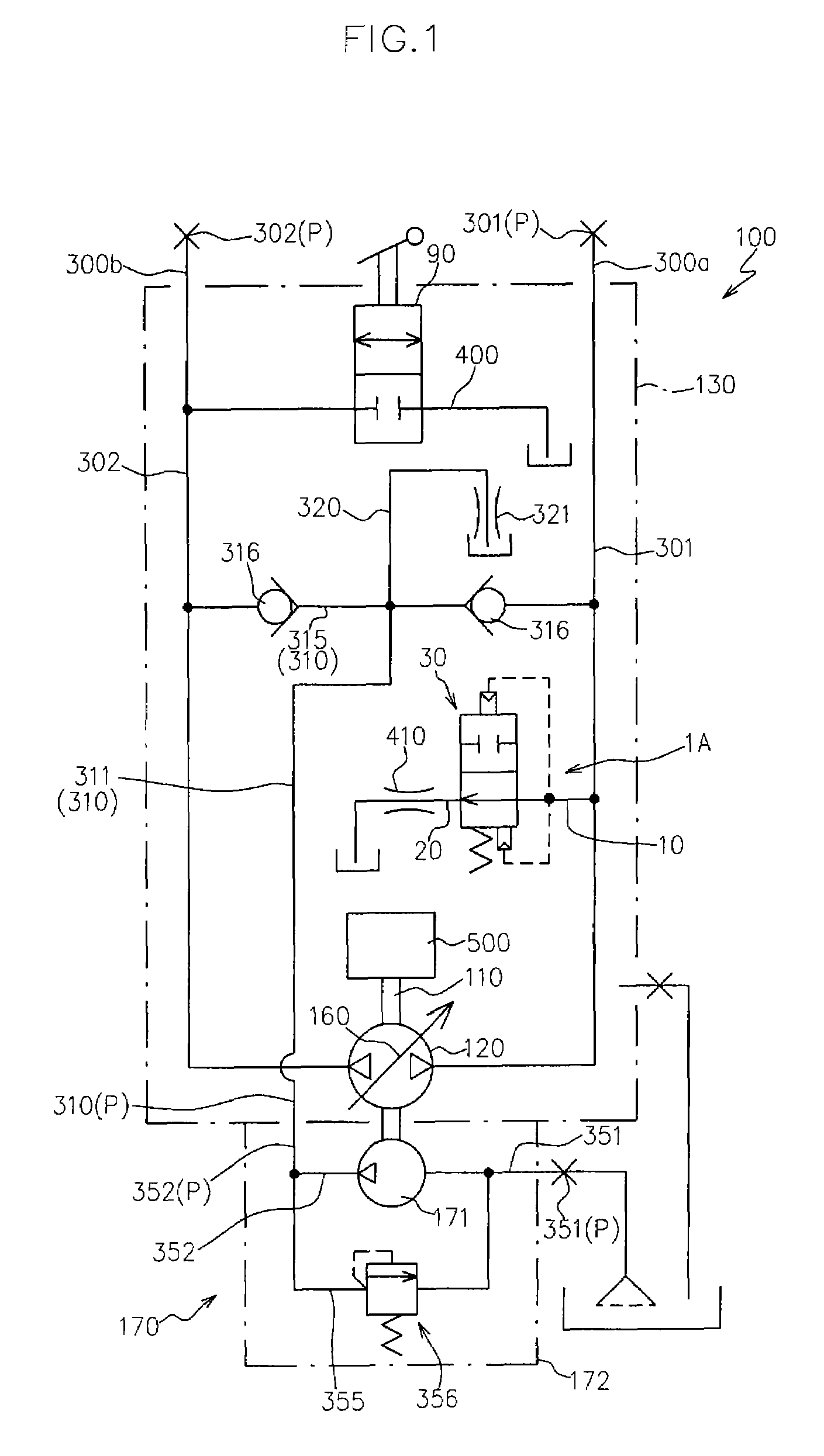 Neutral valve structure