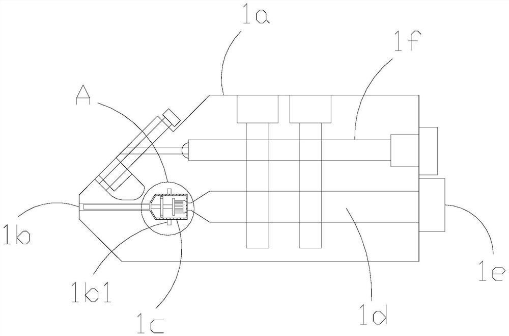 A coating mold with quick cleaning function