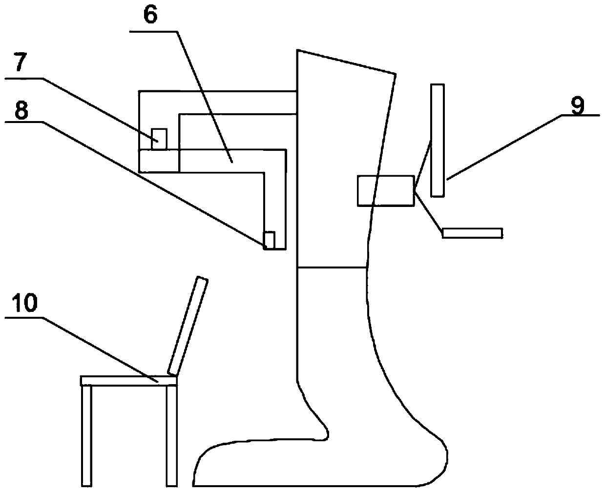 Camera-based transcranial magnetic stimulation diagnosis head model building system