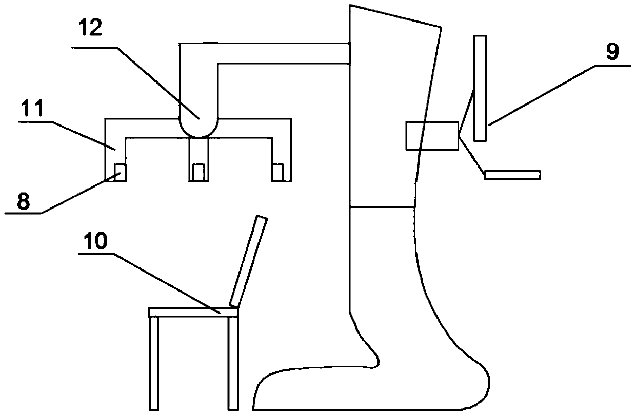 Camera-based transcranial magnetic stimulation diagnosis head model building system