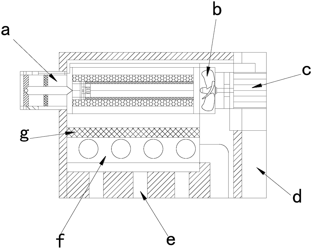 Self-adjusting spray sterilizing equipment for poultry breeding shed