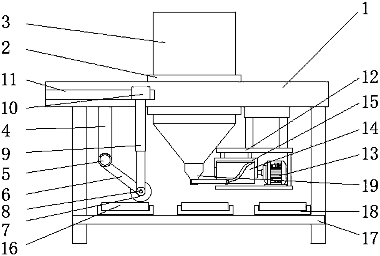 Automatic jam applying device for mass production of baked products