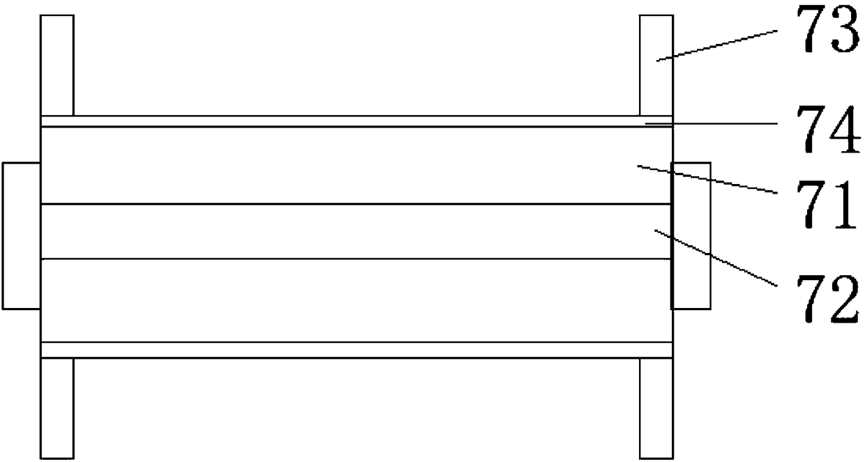 Automatic jam applying device for mass production of baked products