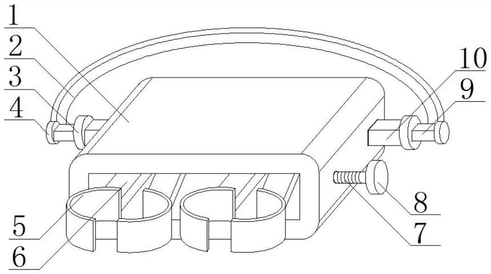 A transfer device for medical test tube transfer process