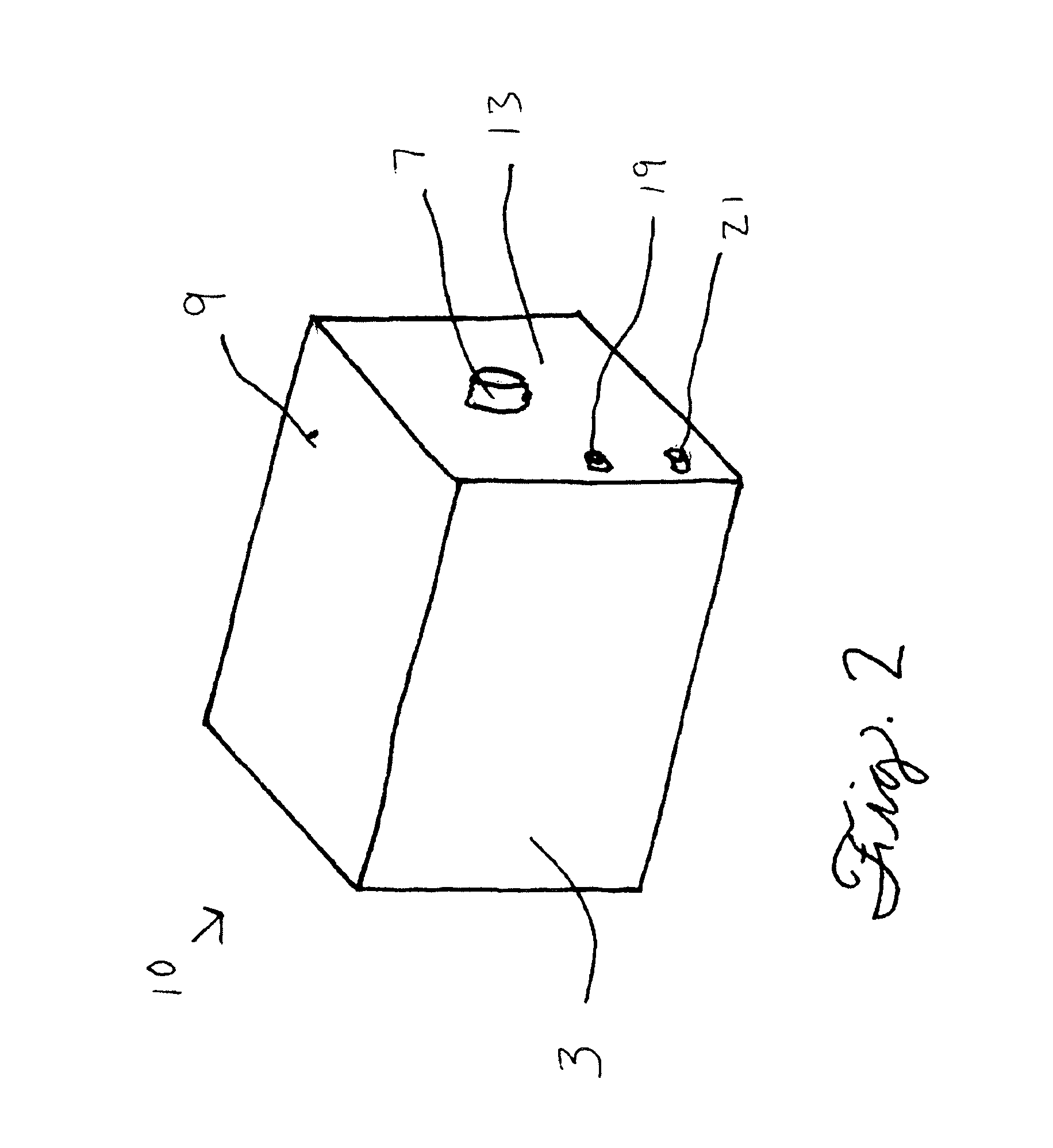 Low operating pressure gas scrubber