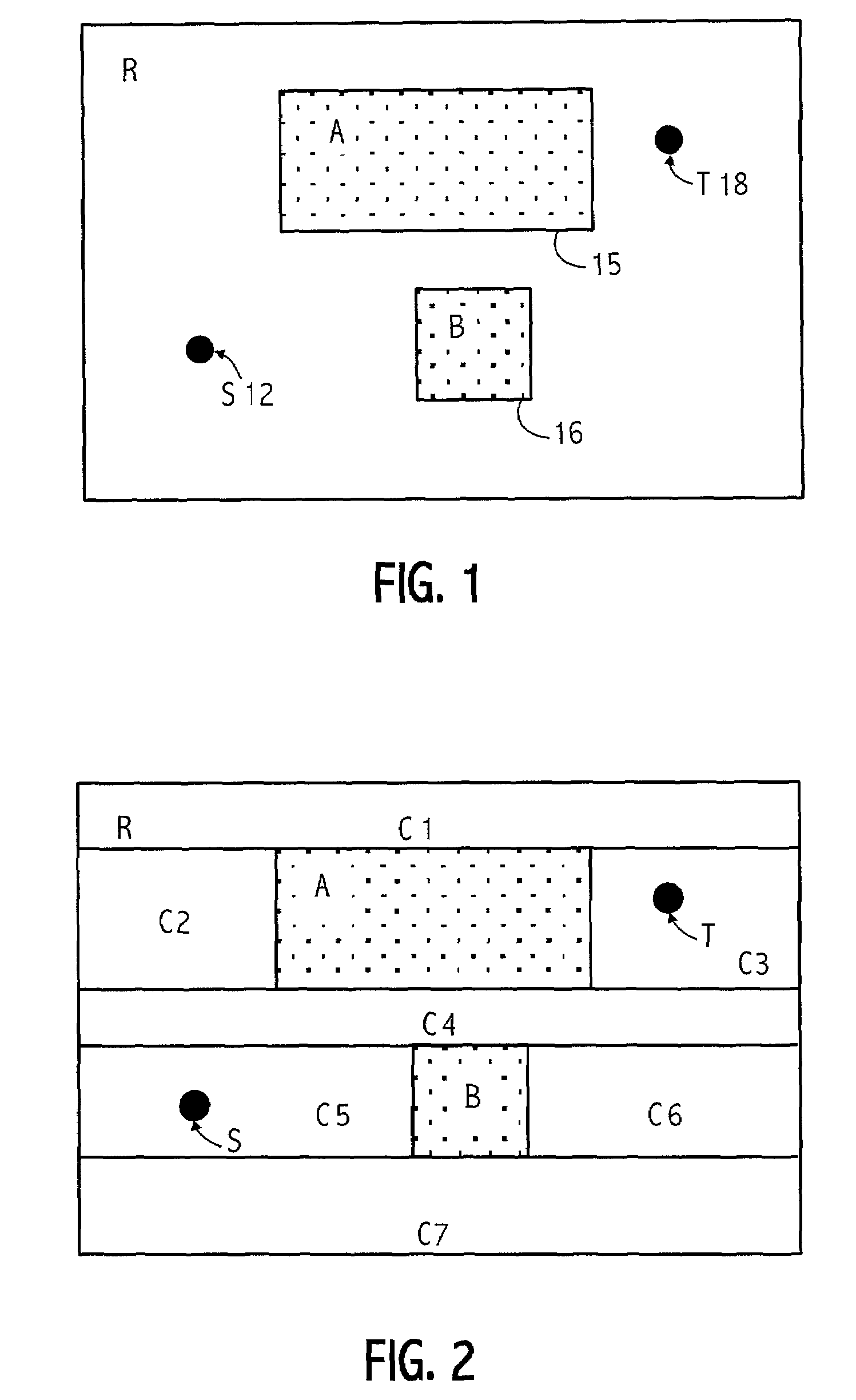 Short path search using tiles and piecewise linear cost propagation