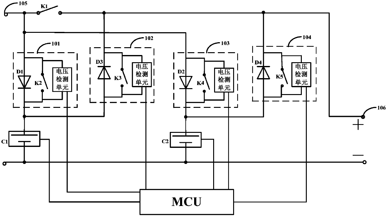 Charging and discharging equipment, method and device