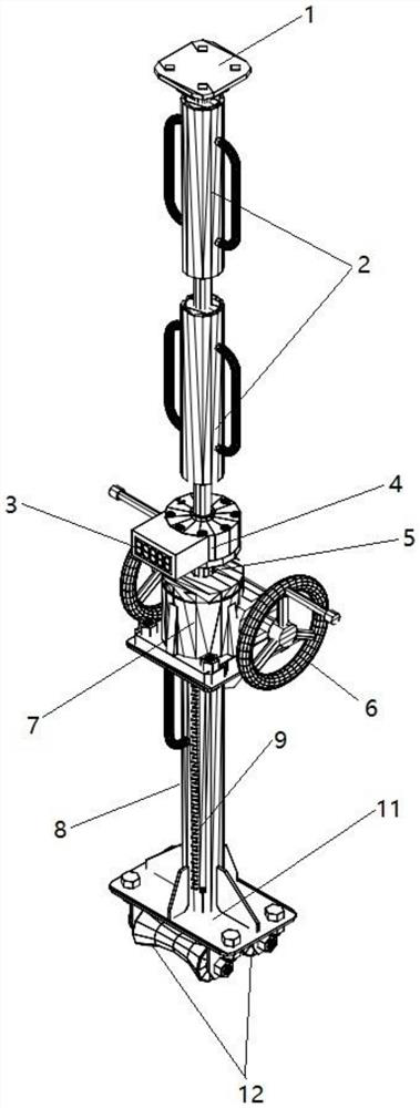 Cable snakelike bending machine