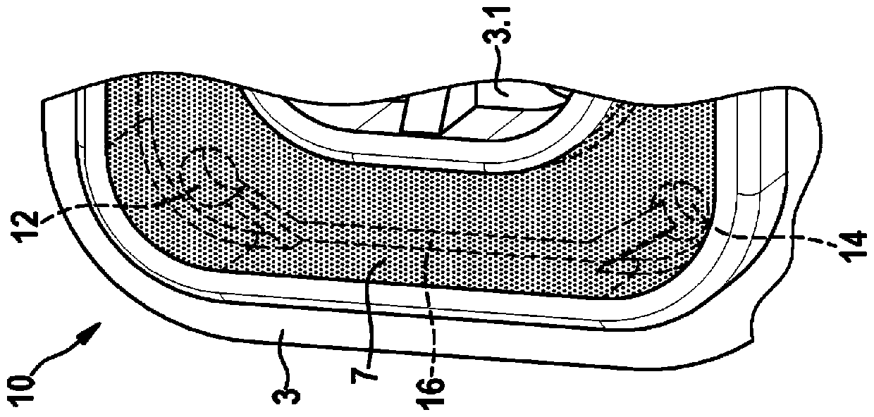 Pressure sensor for vehicle