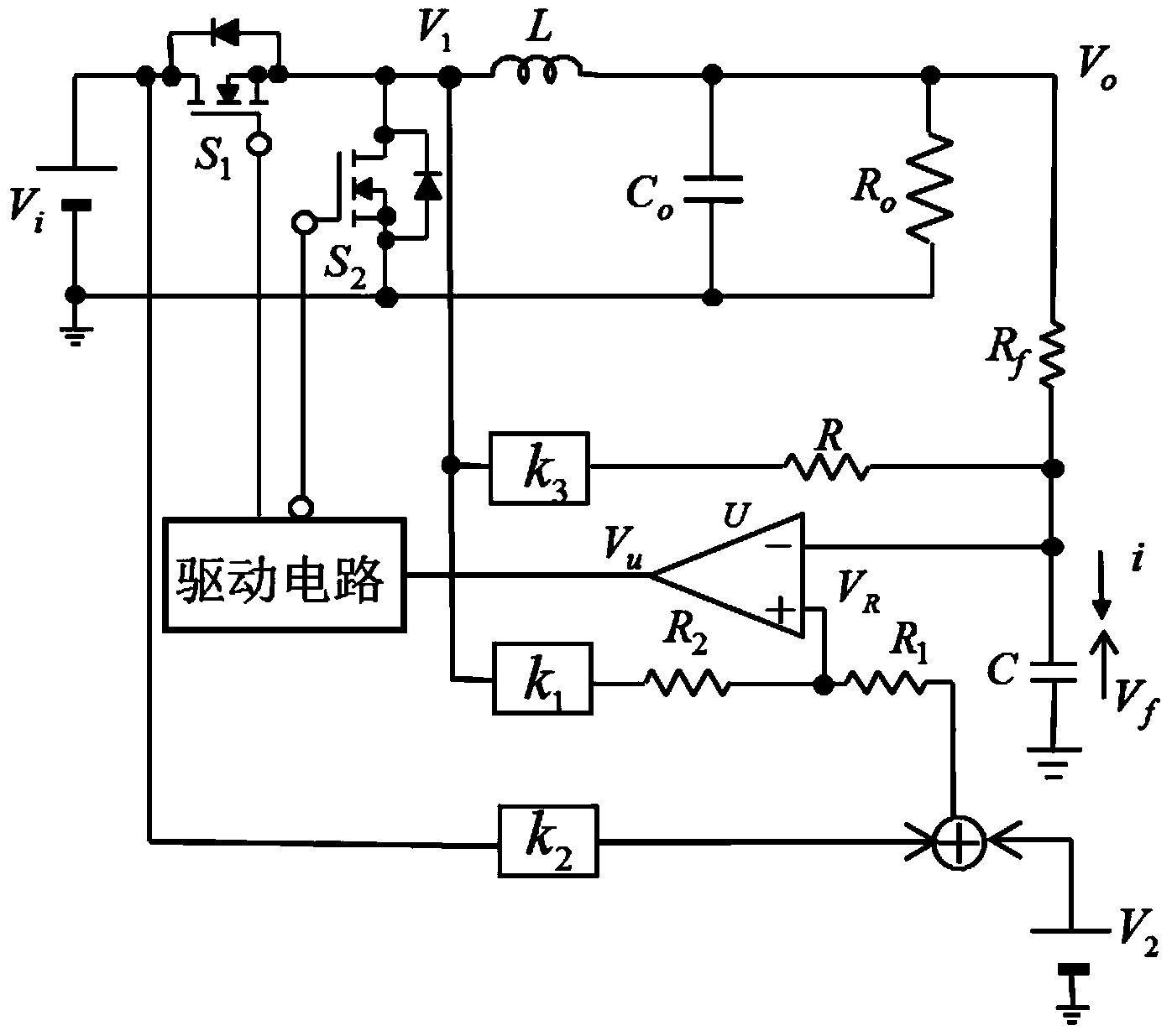 Composite feedforward control type hysteresis control system