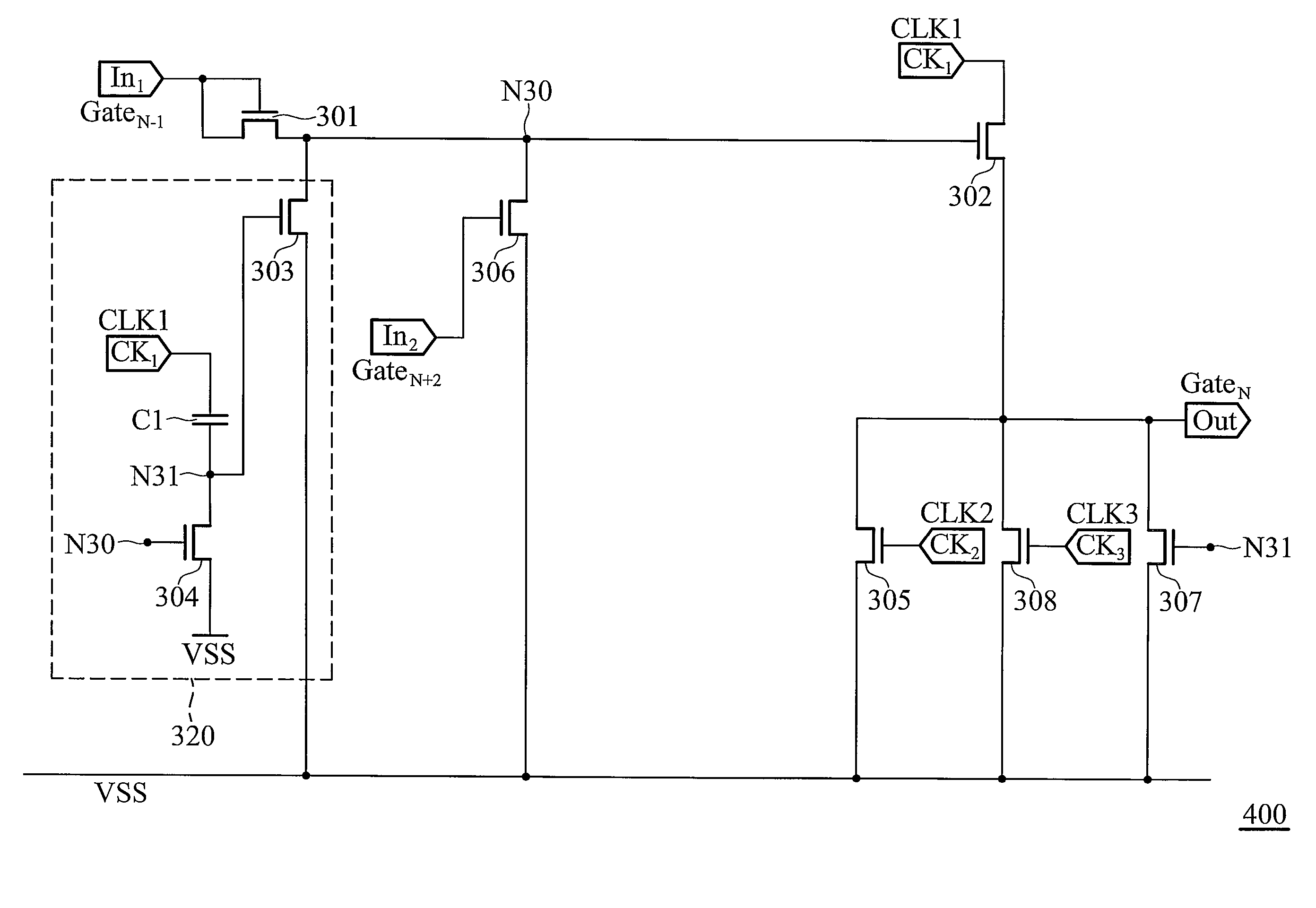 Shift register arrays