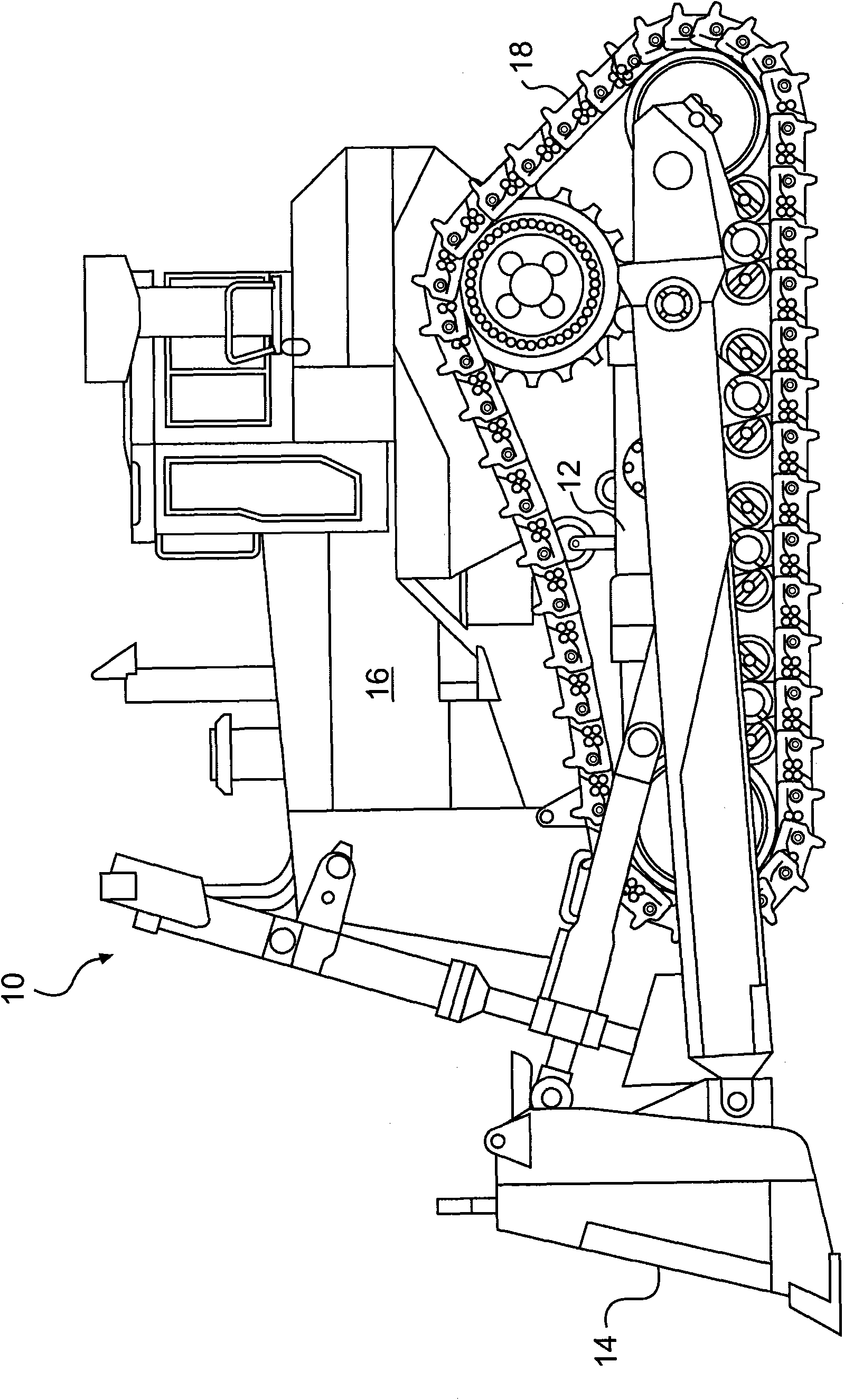 Hydrostatic drive system with variable charge pump