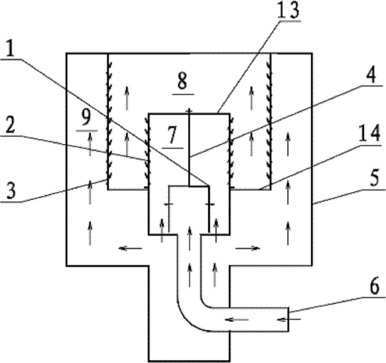 Partial premix combustor