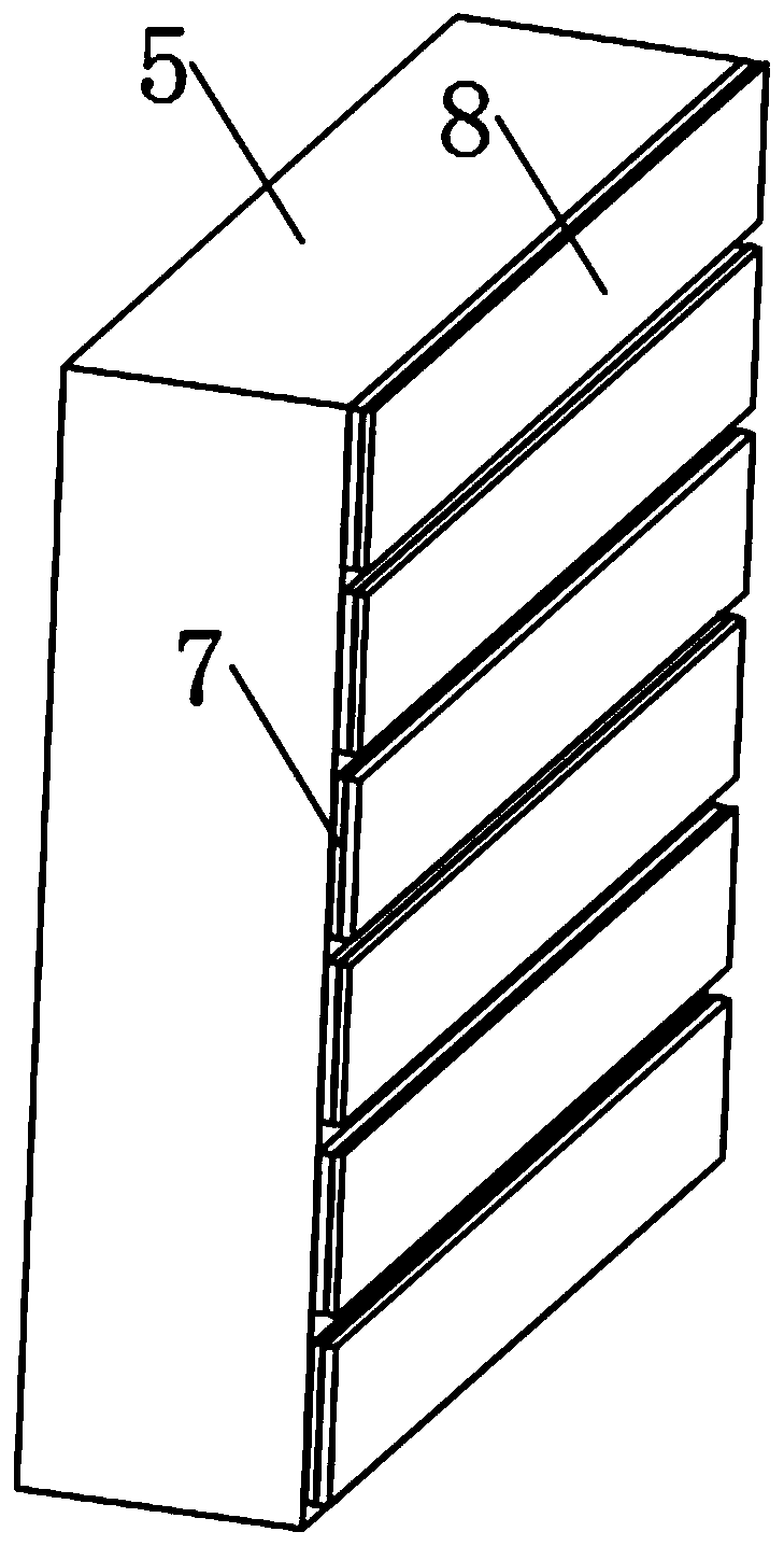 Positioning and press-fitting device for rapid cooling