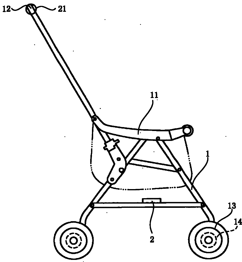 Baby carriage capable of preventing automatic moving