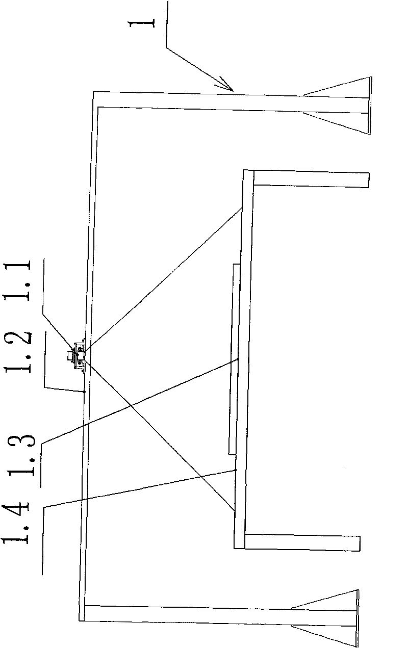 Stacking robot system of cold-end glass on floatation glass production line