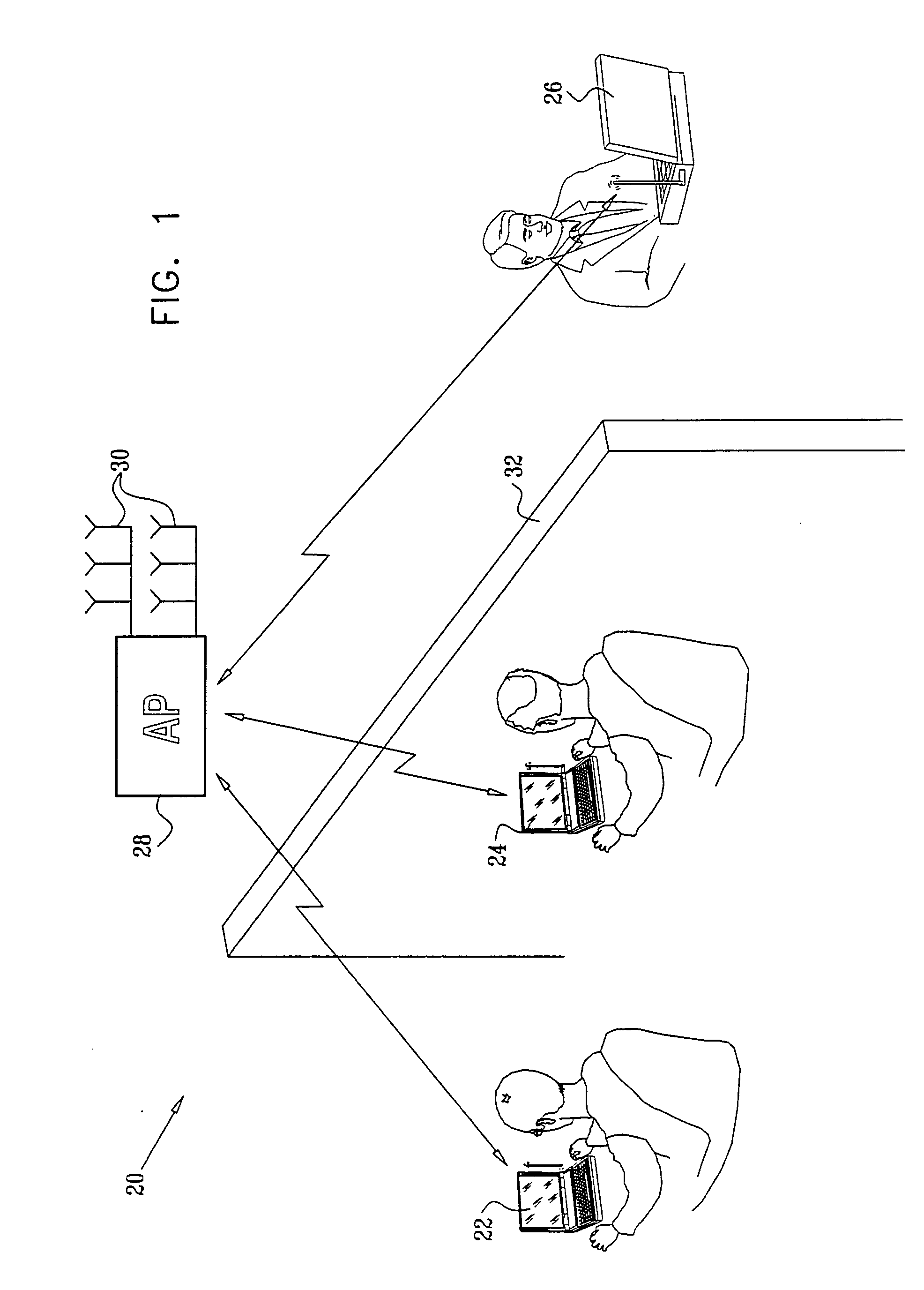 WLAN capacity enhancement by contention resolution