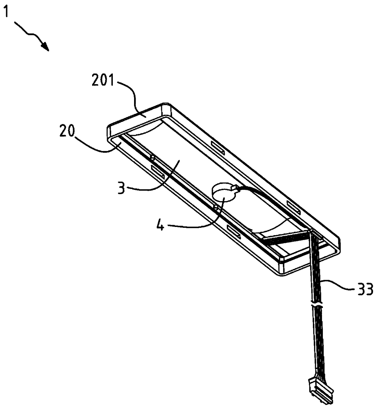 Linear touch control switch