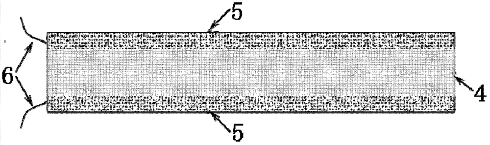 Novel flexible mechanical sensor and preparation method thereof