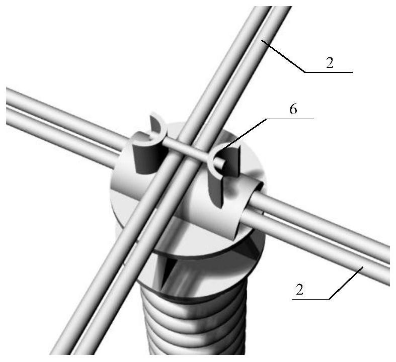 Throwing type tough buffer net unit for rockfall protection and design method of critical throwing angle of throwing type tough buffer net unit