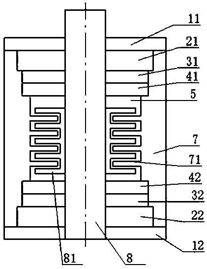 A variable reluctance magnetorheological damper