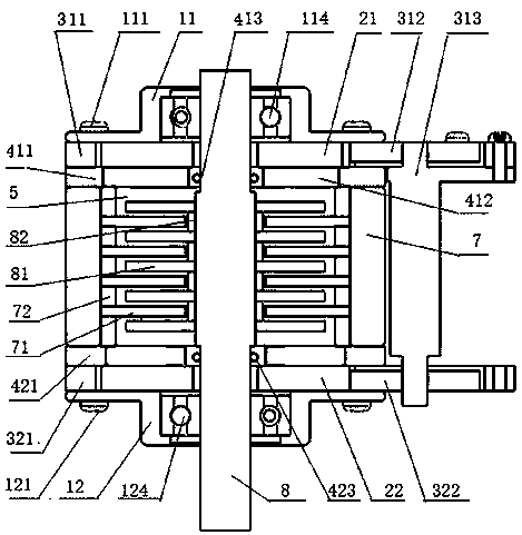 A variable reluctance magnetorheological damper