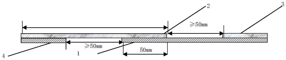 Quantitative test method for tackiness of prepreg