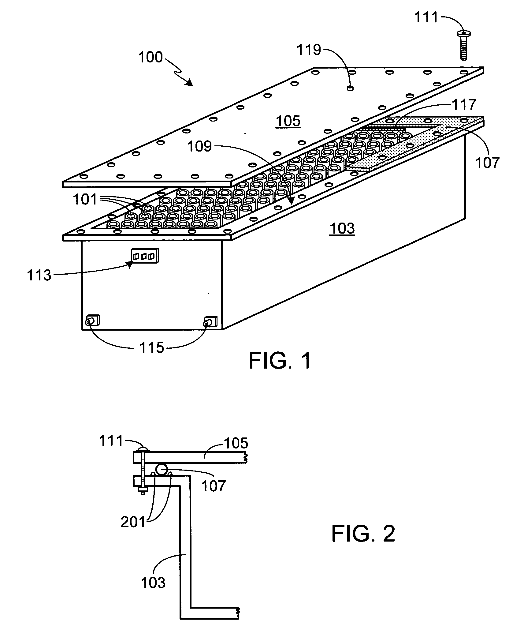 Sealed battery enclosure