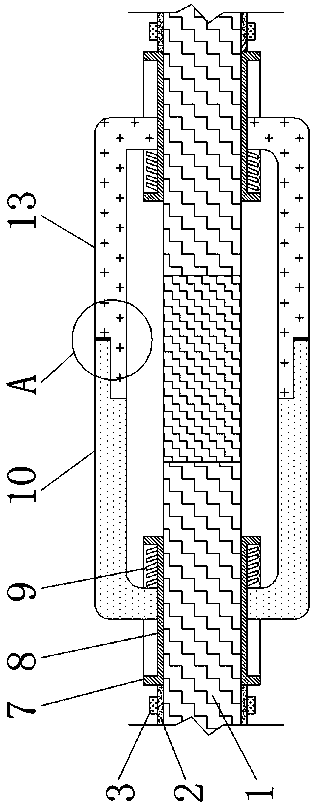 Connector device special for cables and connection method