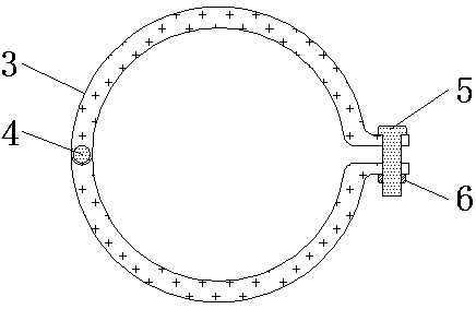 Connector device special for cables and connection method