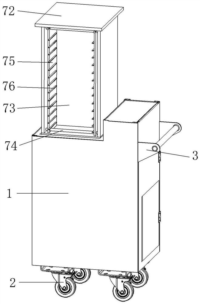 Integrated circuit board storing and transferring device