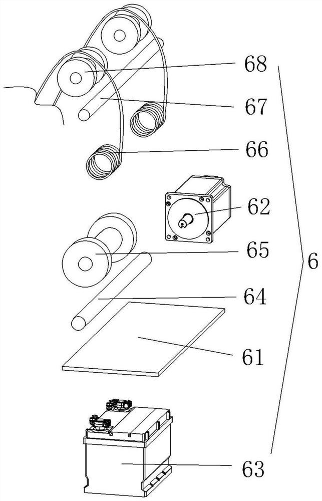 Integrated circuit board storing and transferring device