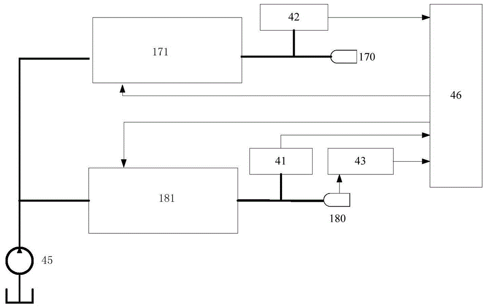 Static pushing type rotating guide device