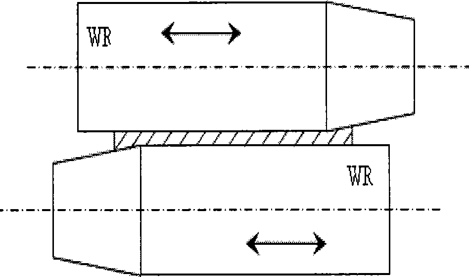 Working roll technique for controlling edge drop of cold-rolled steel