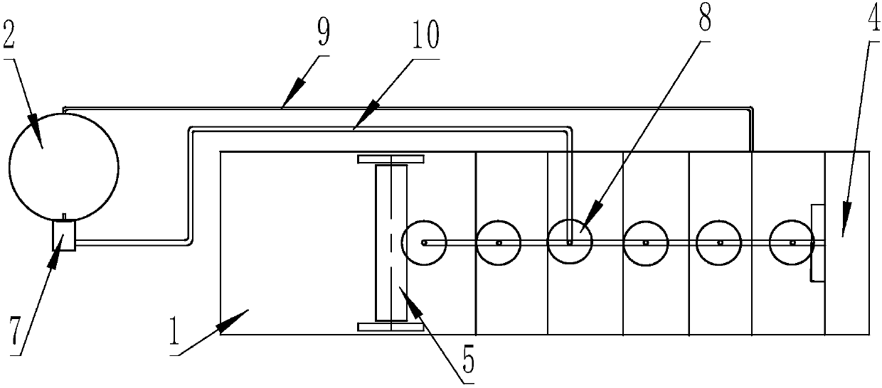 Finalizing method of sprinkling temperature-lowering finalizing device for electric power cable external insulation layer processing