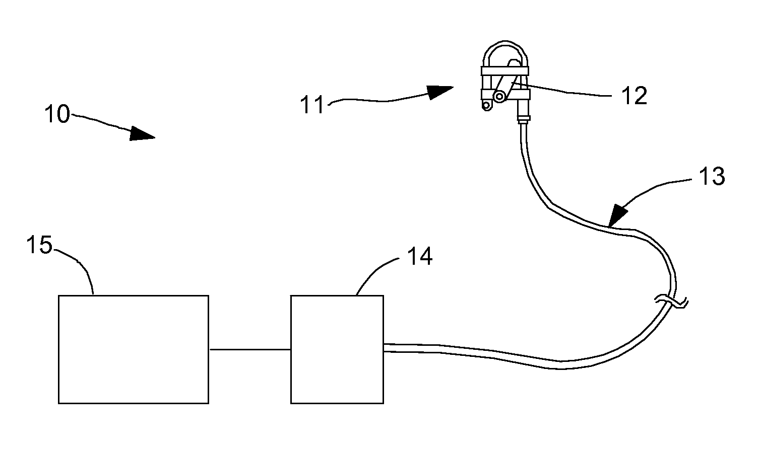 Bowden cable wear detection in a tube clamp system for medical fluids