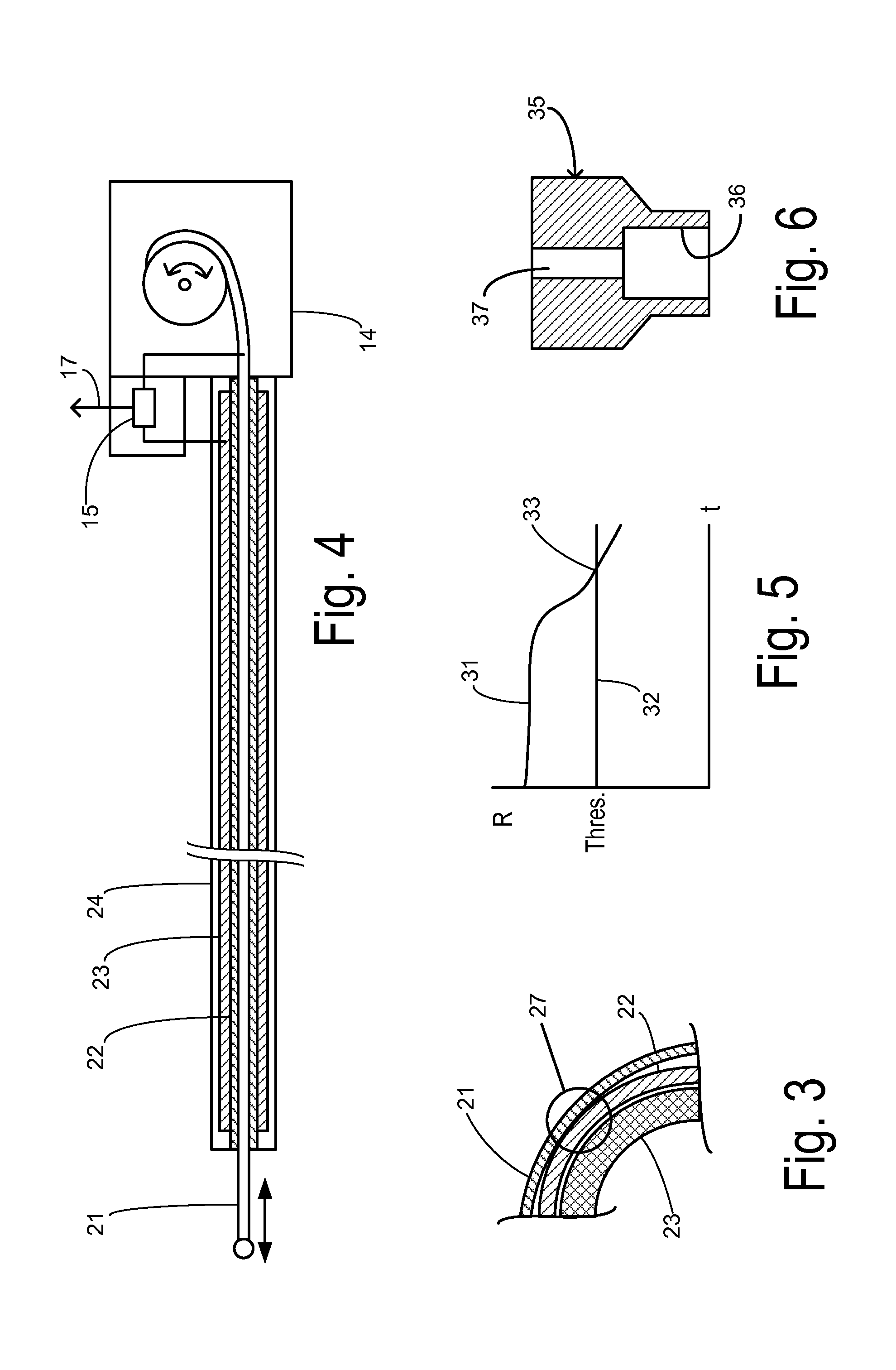 Bowden cable wear detection in a tube clamp system for medical fluids