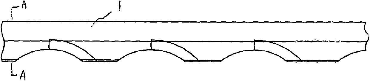 Side guide plate of recoiling machine