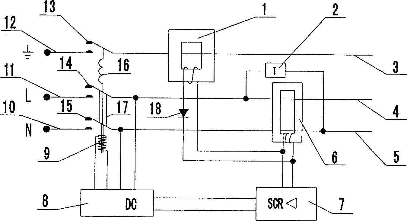 Leakage protection plug