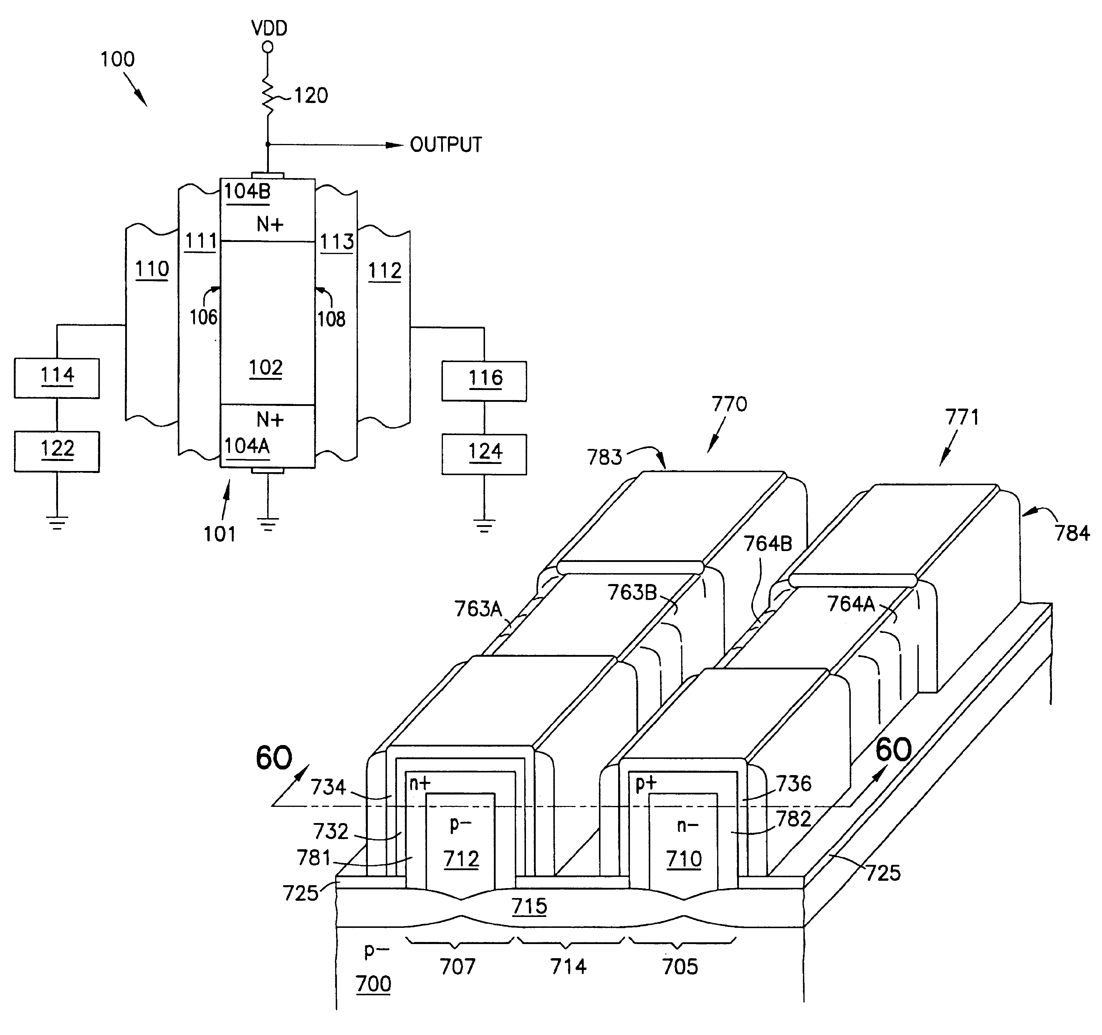 Method of fabricating a transistor on a substrate to operate as a fully depleted structure