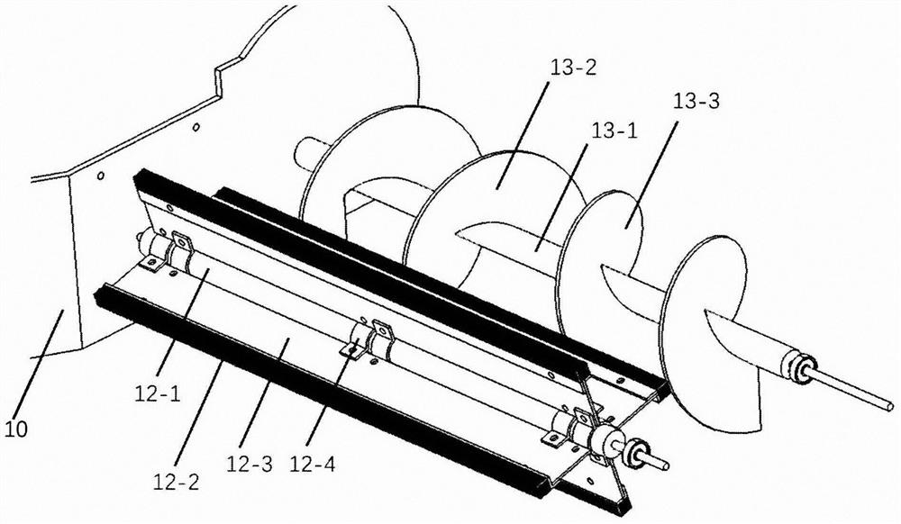 Automatic avoidance farm excrement cleaning and collecting robot