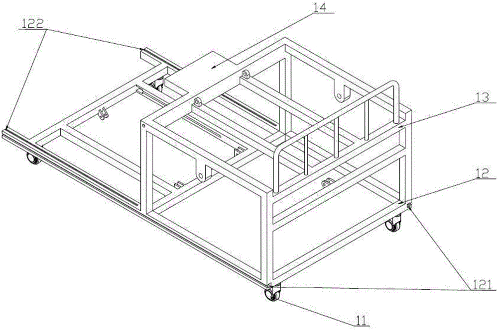 Lower limb rehabilitation training bed