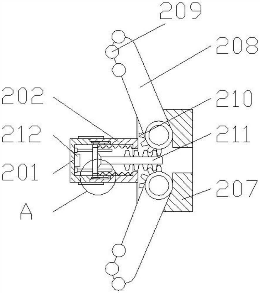 Soft coal seam one-time hole forming while-drilling casing device