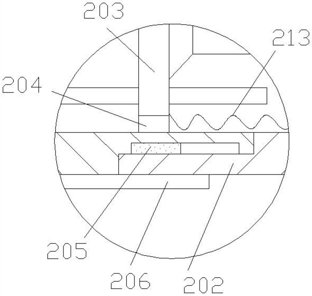 Soft coal seam one-time hole forming while-drilling casing device