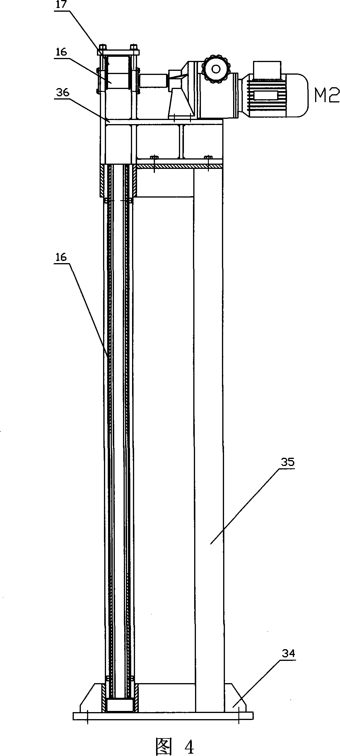 Bimetallic composite wire rod high-efficient production line