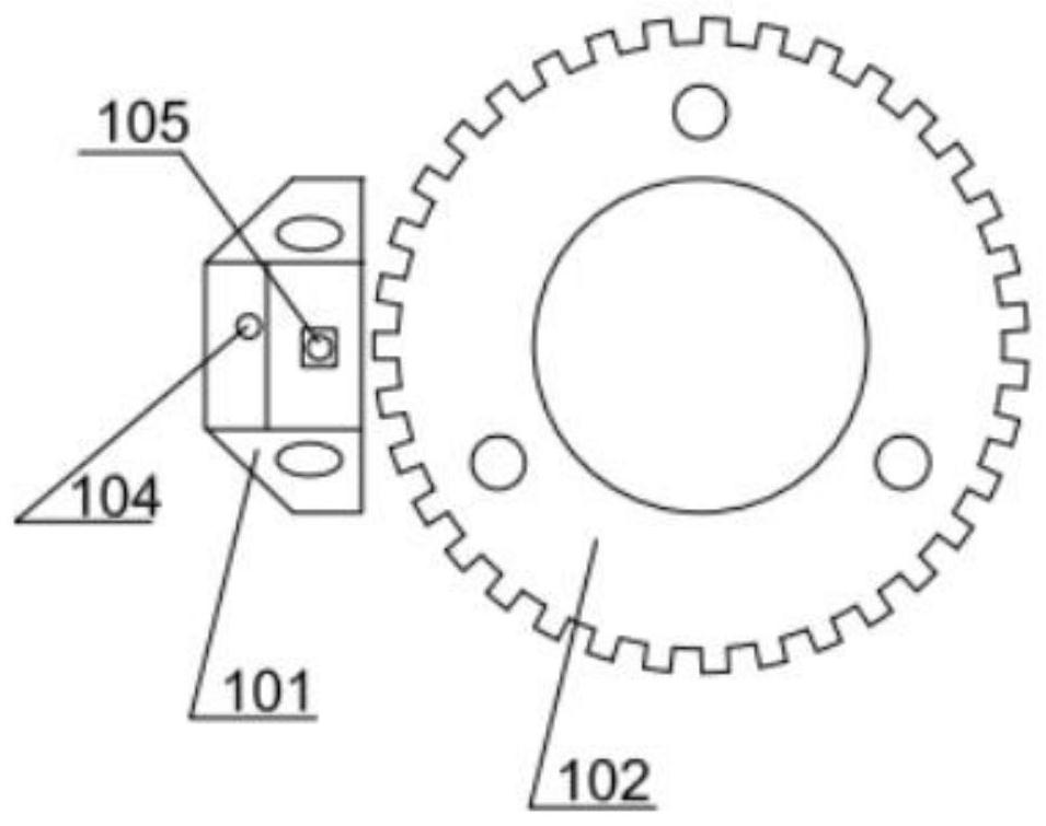 Split type encoder with automatic calibration function