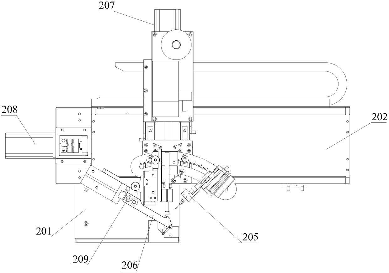 Welding cleaning module applied to soldering tin assembly and soldering tin assembly