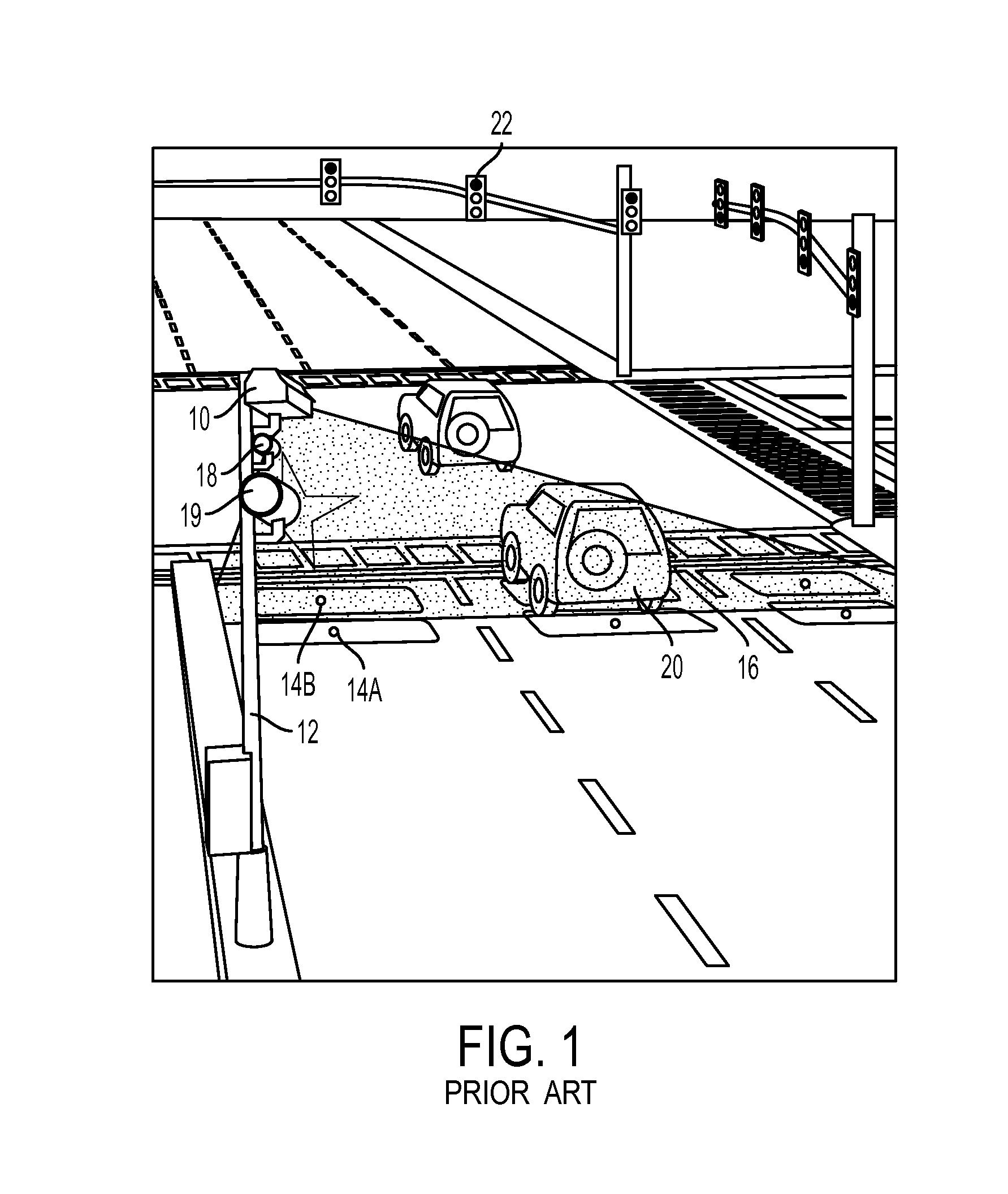 Short-time stopping detection from red light camera videos