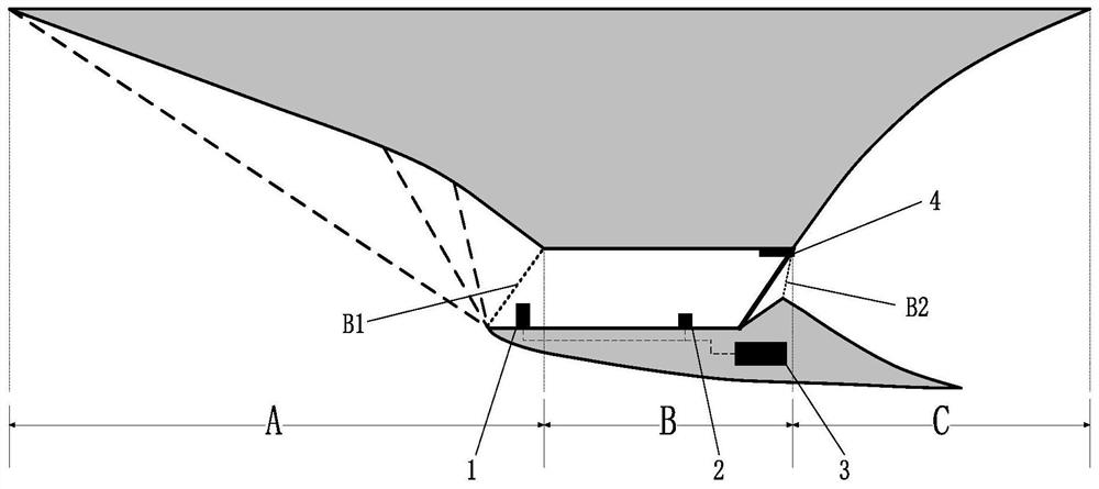 A stationary detonation engine based on variable wedge angle